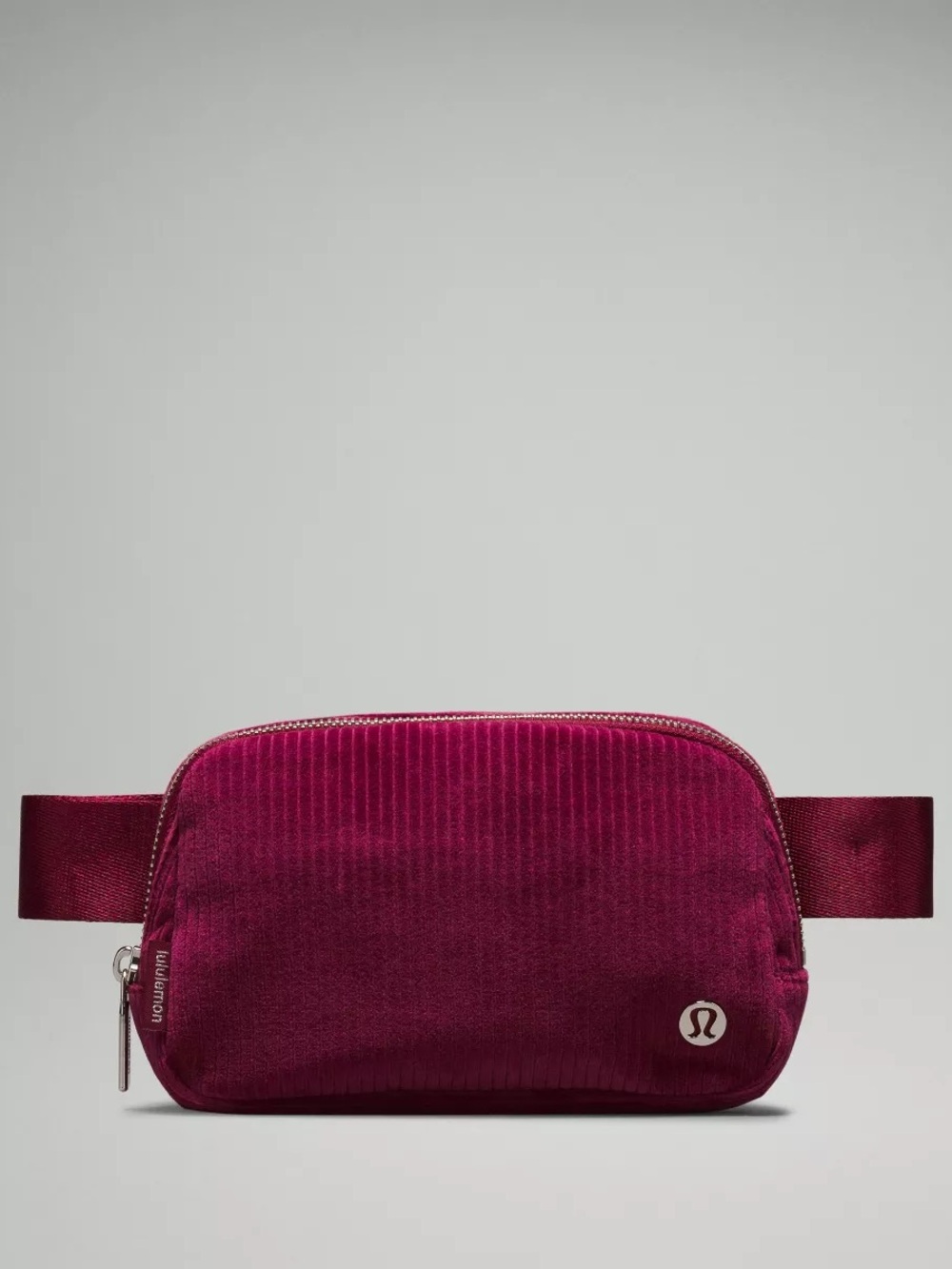 🆕💕 LAST ONE Lululemon Everywhere Belt Bag 1L Corduroy - Deep Luxe Silver